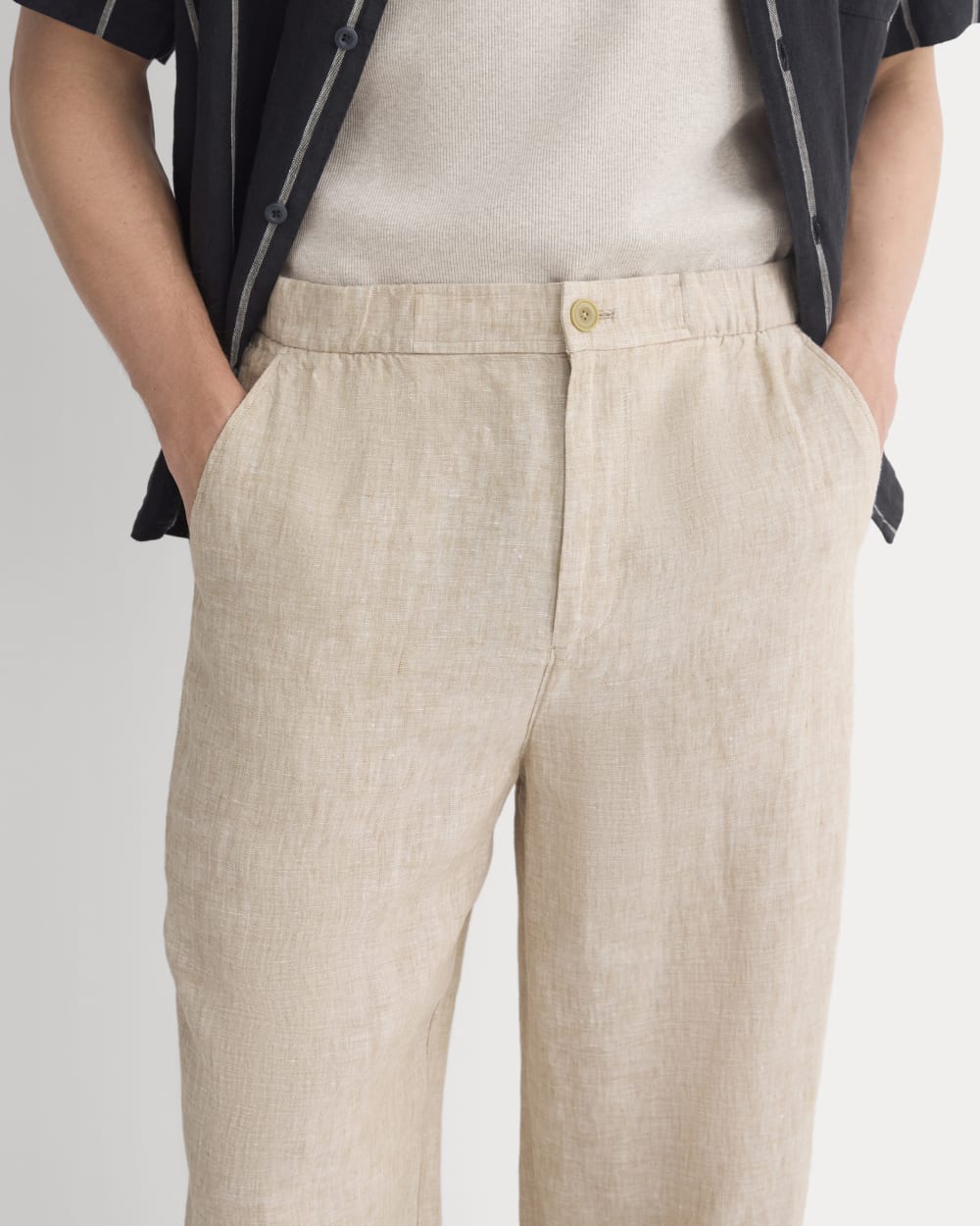Linen Easy Pant 2.0 | Cornstalk Chambray
