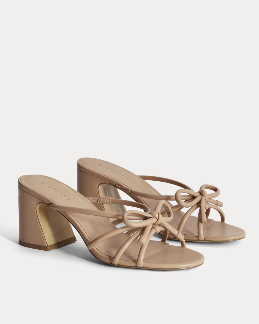The Bow Heel | Blush Tan