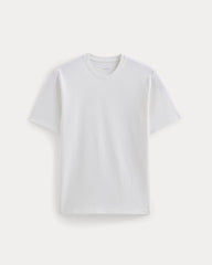 Relaxed Midweight Tee | White
