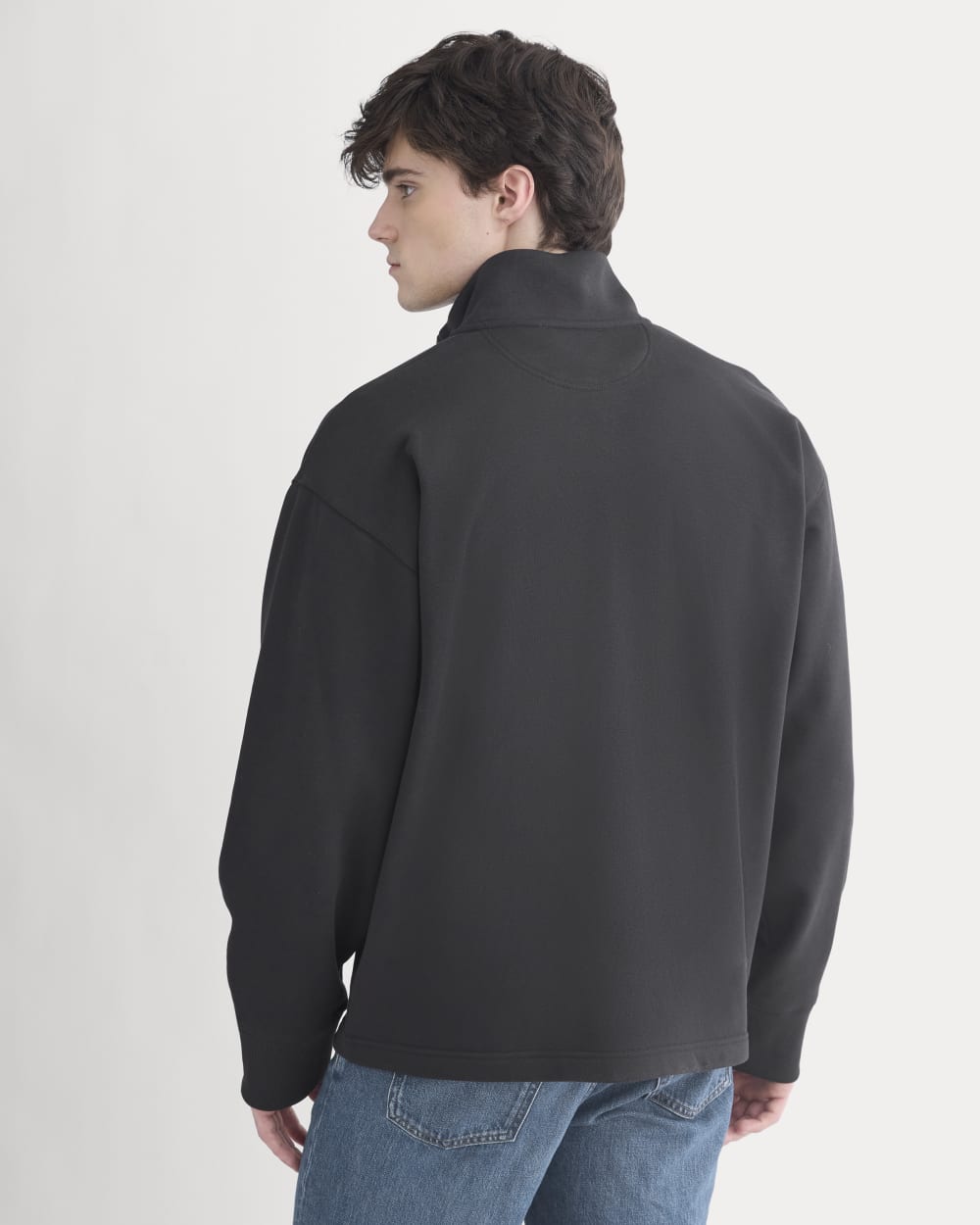 Off-Duty Terry Pullover | Black