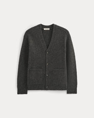 The Cloud Relaxed Cardigan | Heathered Soot