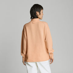 The Cozy-Stretch Pullover | Apricot