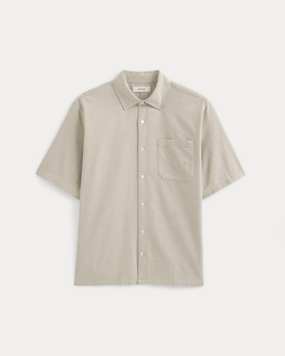 Lightweight Short-Sleeve Oxford | Chinchilla Chambray