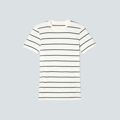 The Organic Cotton Crew Tee |  Navy / White