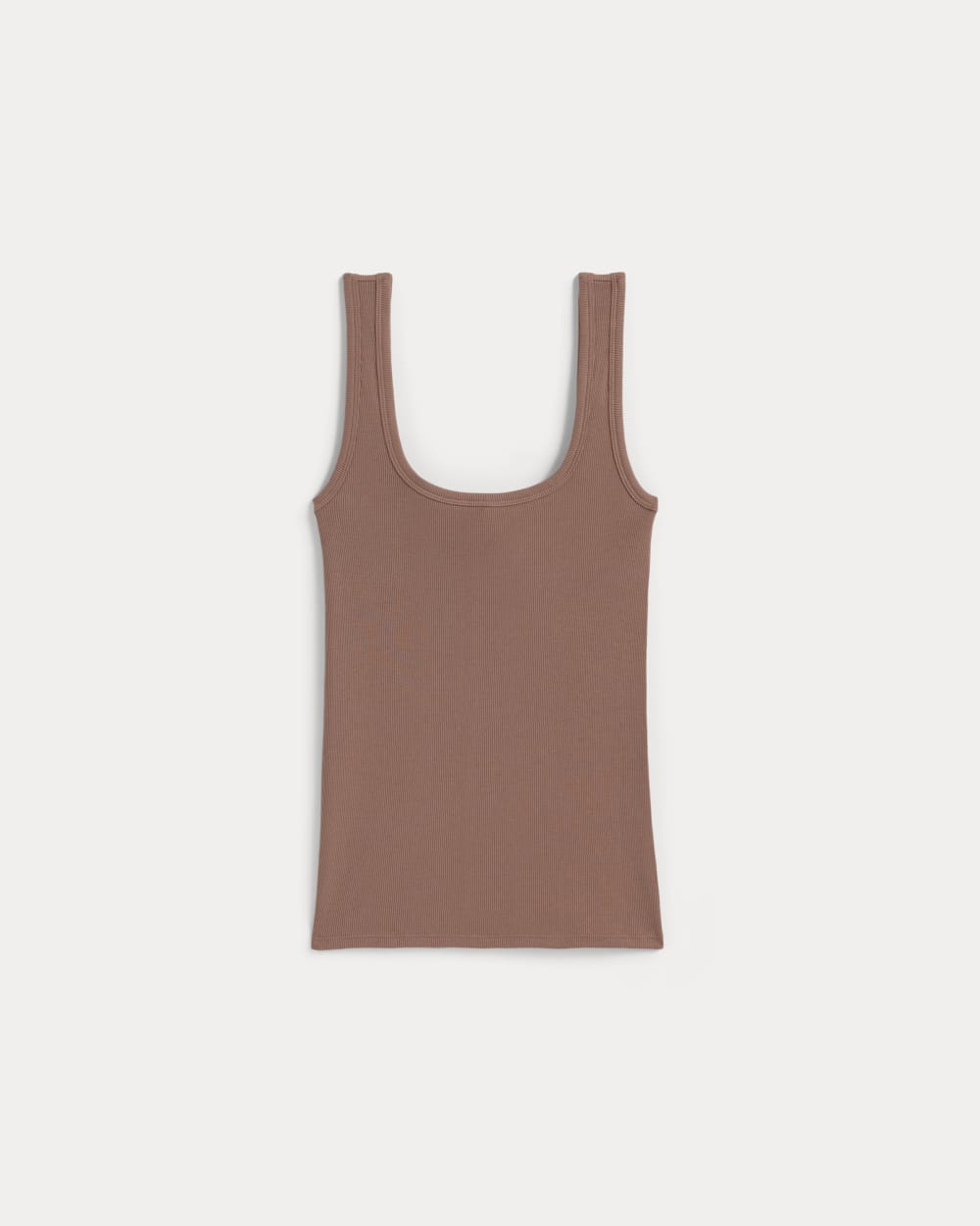 The Luxe Rib Square-Neck Tank | Rose Dusk