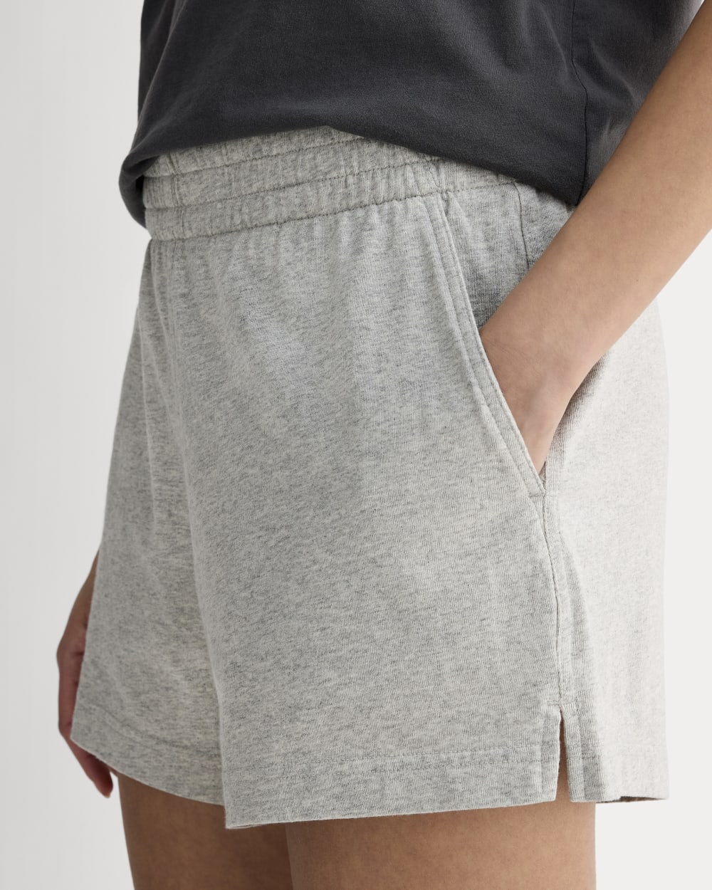 The Off-Duty Short | Pale Heather Grey