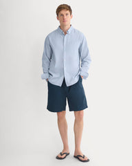 Pleated Easy Short | Midnight Navy