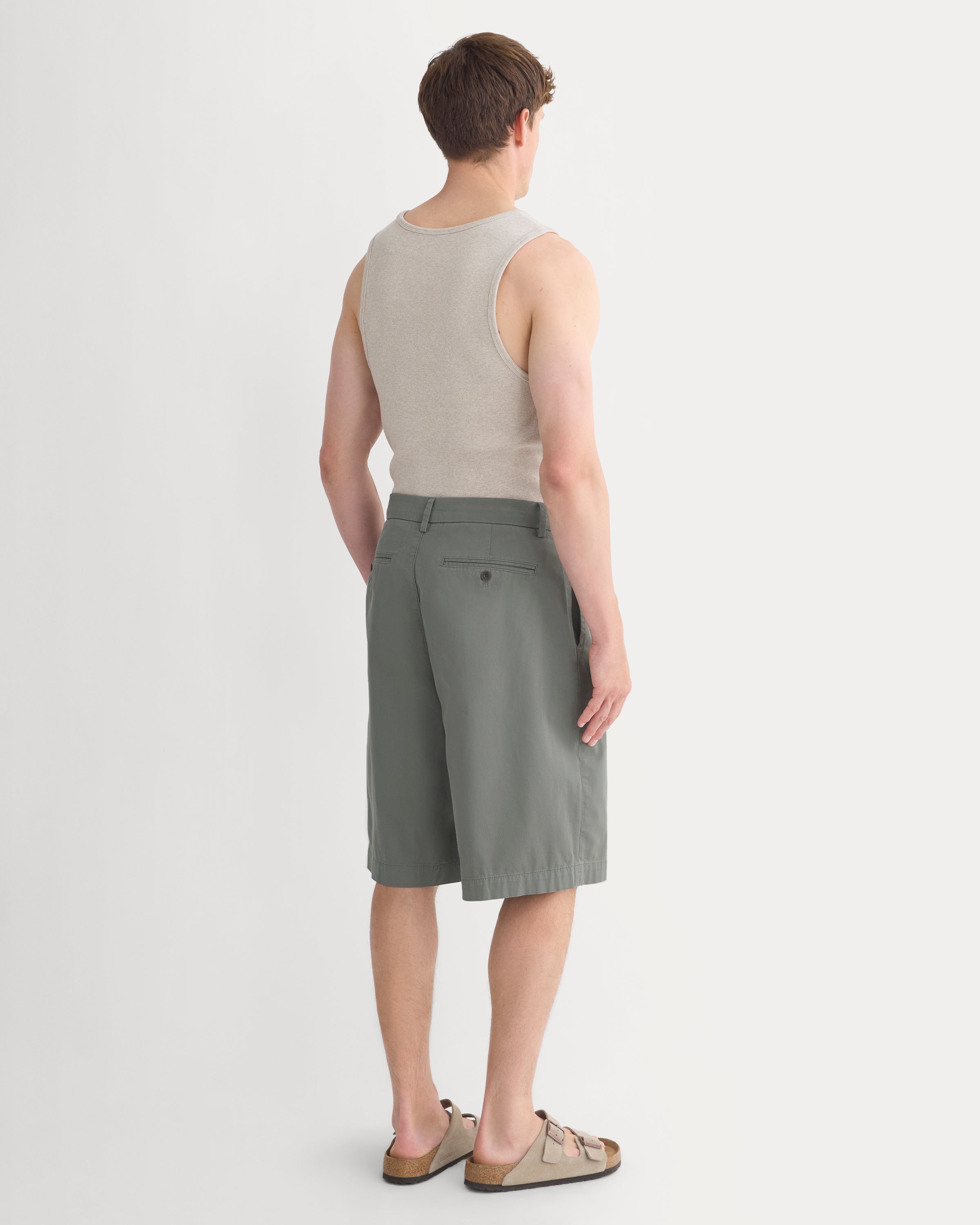 Oversized Short | Agave Green