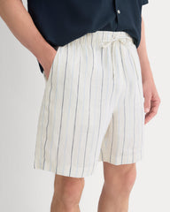 Linen Easy Short | Birch/Gardenia/Estate Blue/Open Air