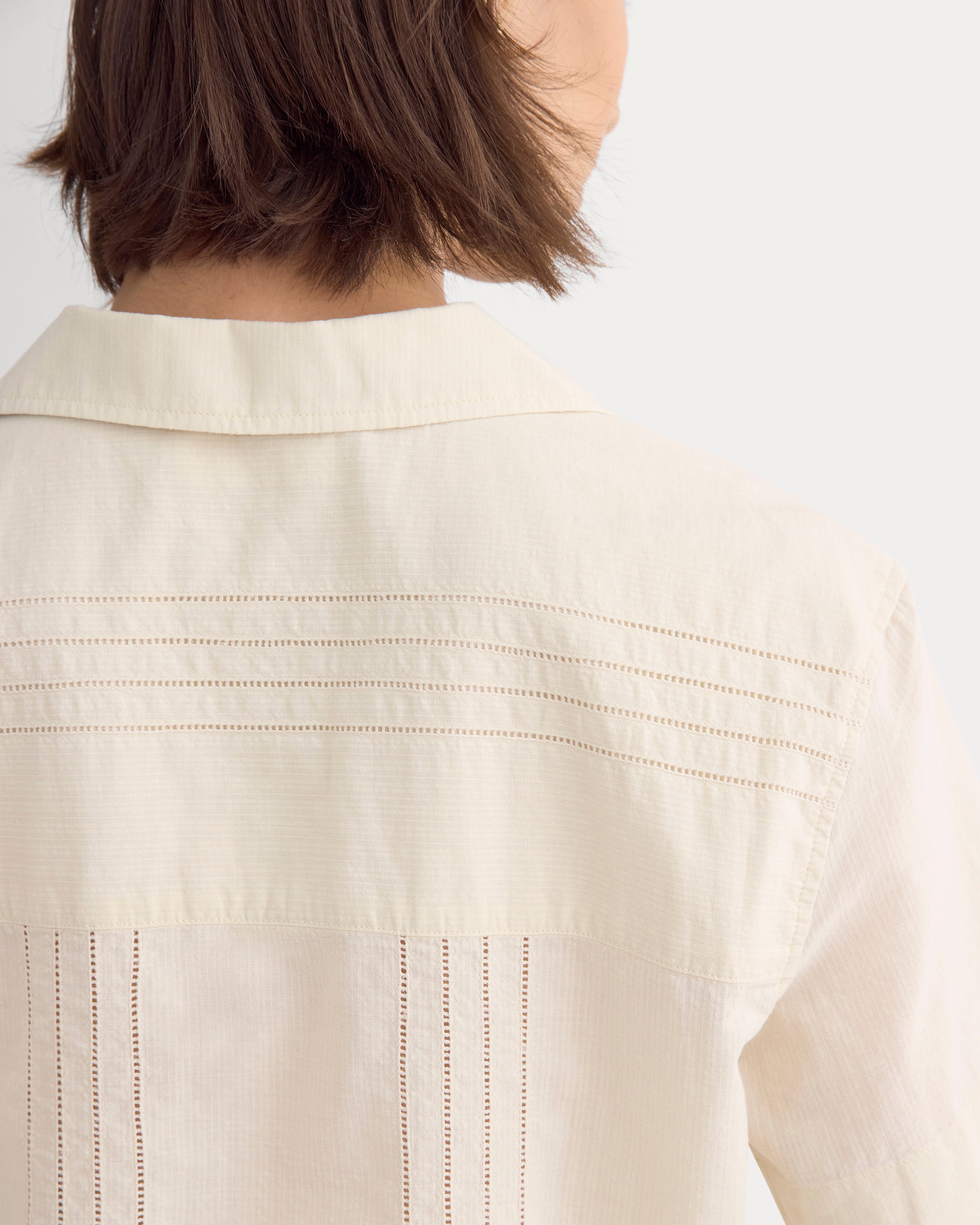 Cotton Gauze Resort Shirt | Birch