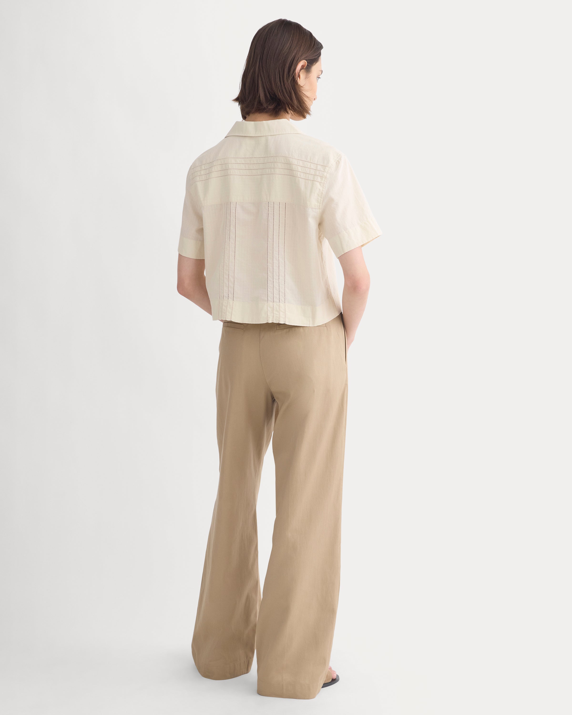 Cotton Gauze Resort Shirt | Birch
