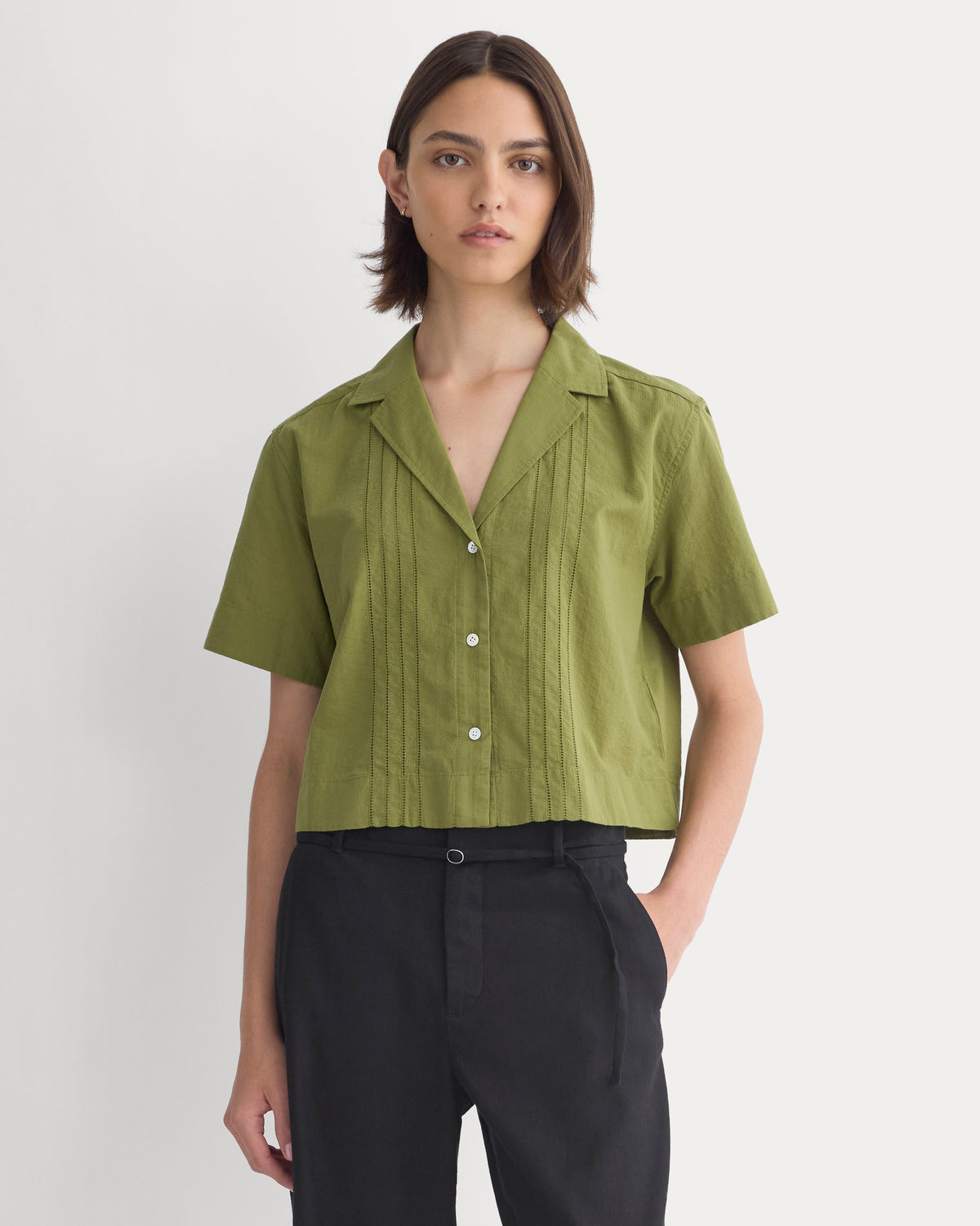 Cotton Gauze Resort Shirt | Mayfly