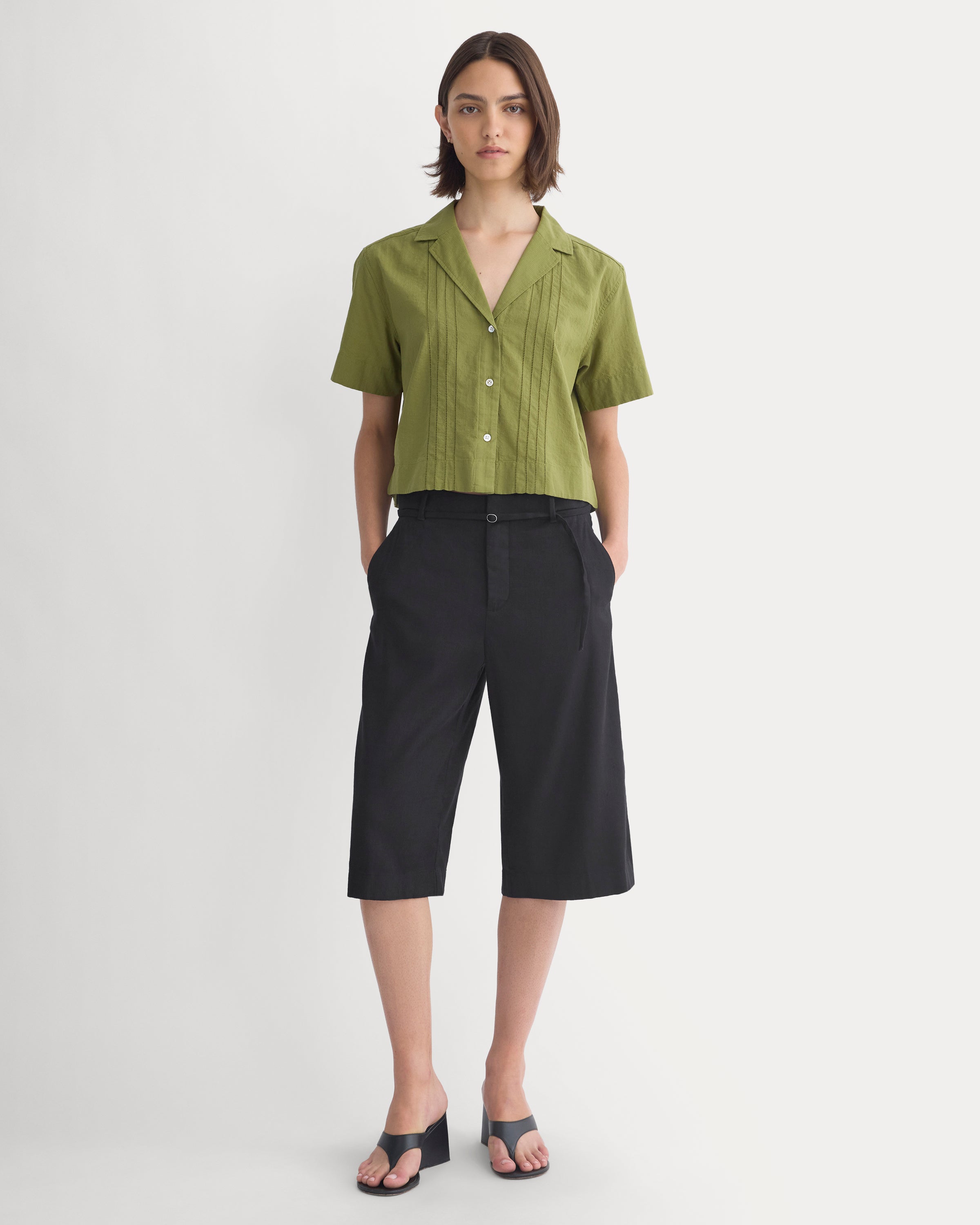 Cotton Gauze Resort Shirt | Mayfly