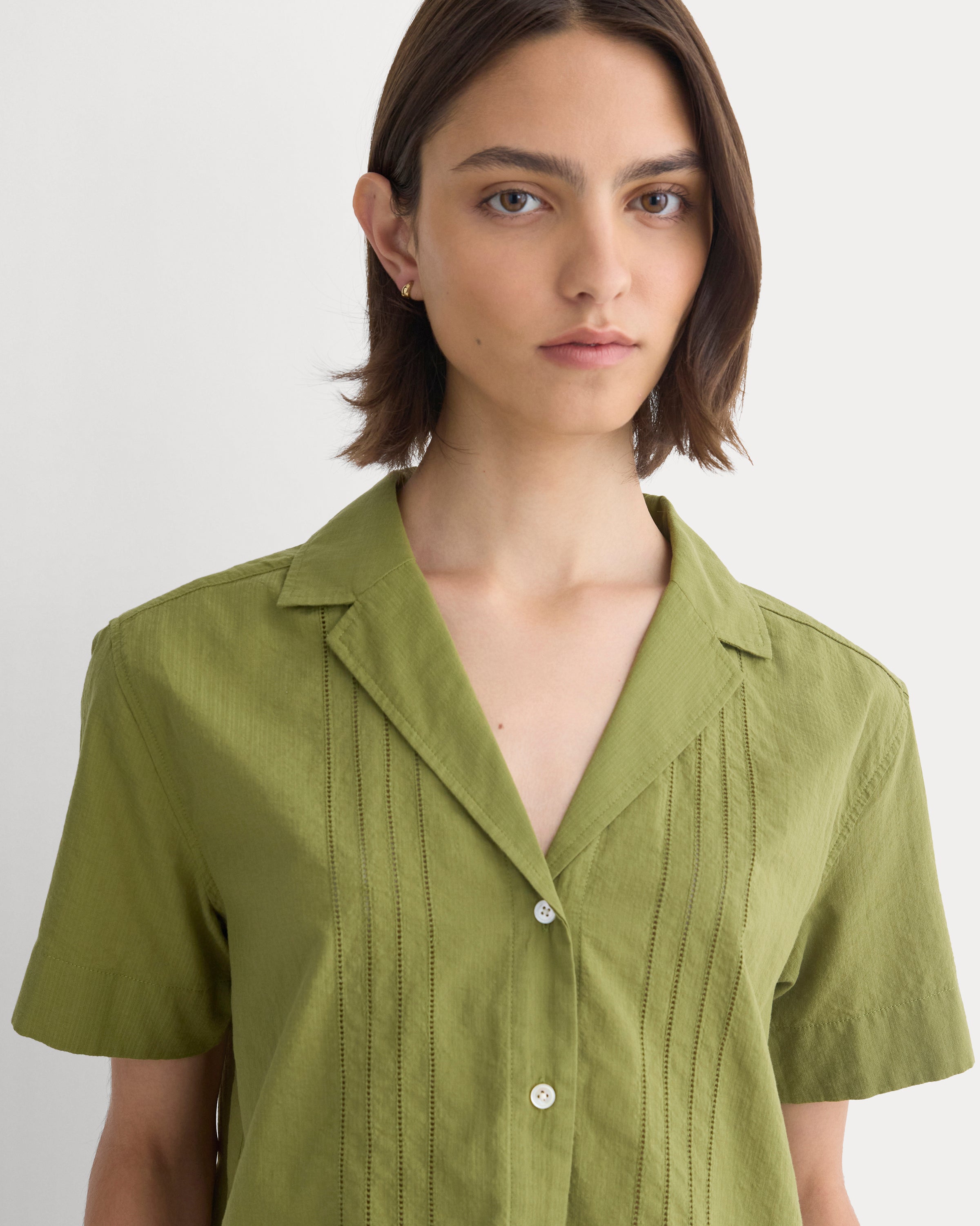 Cotton Gauze Resort Shirt | Mayfly