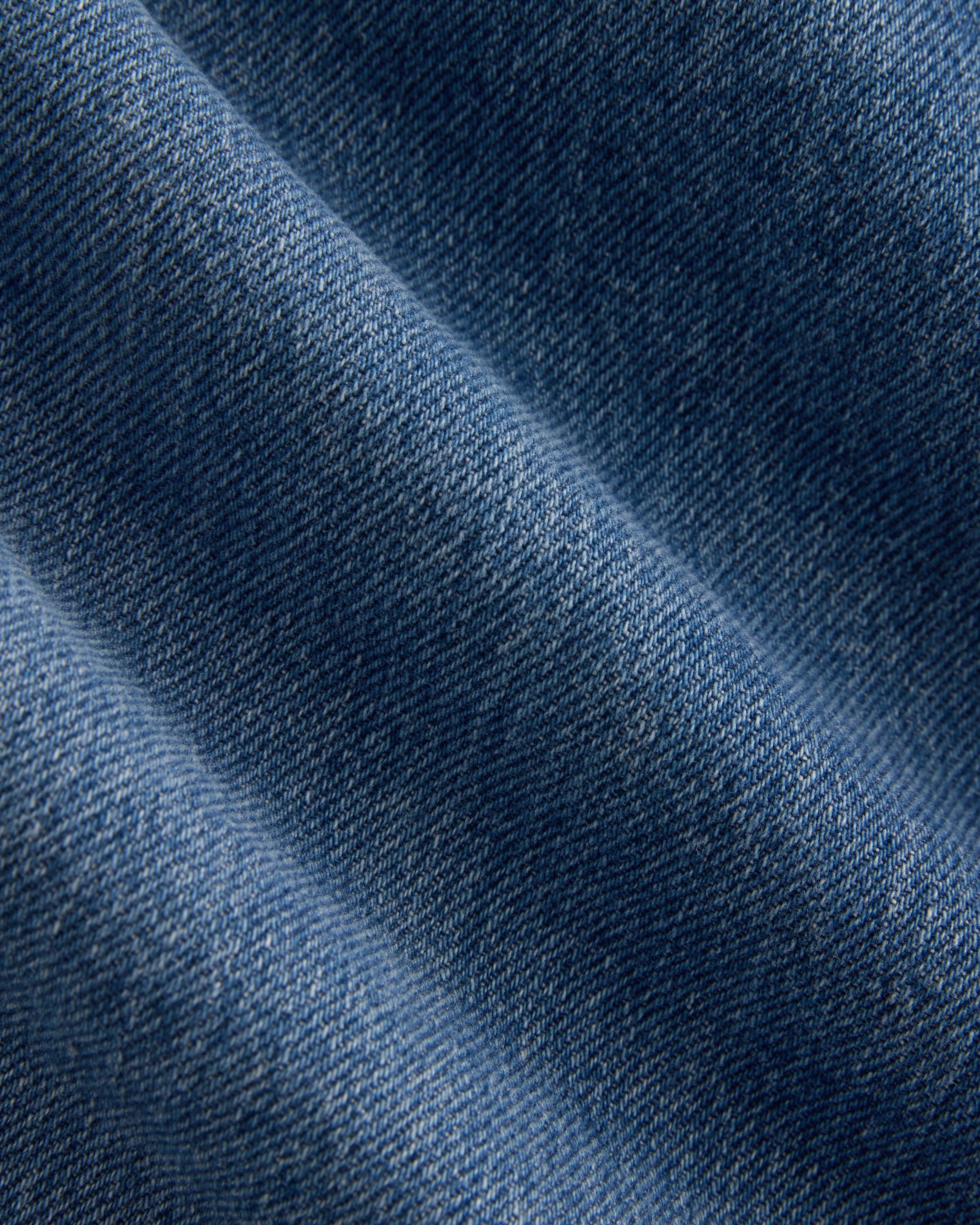 Lightweight Loose Wide-Leg Jean | Medium Indigo | Long