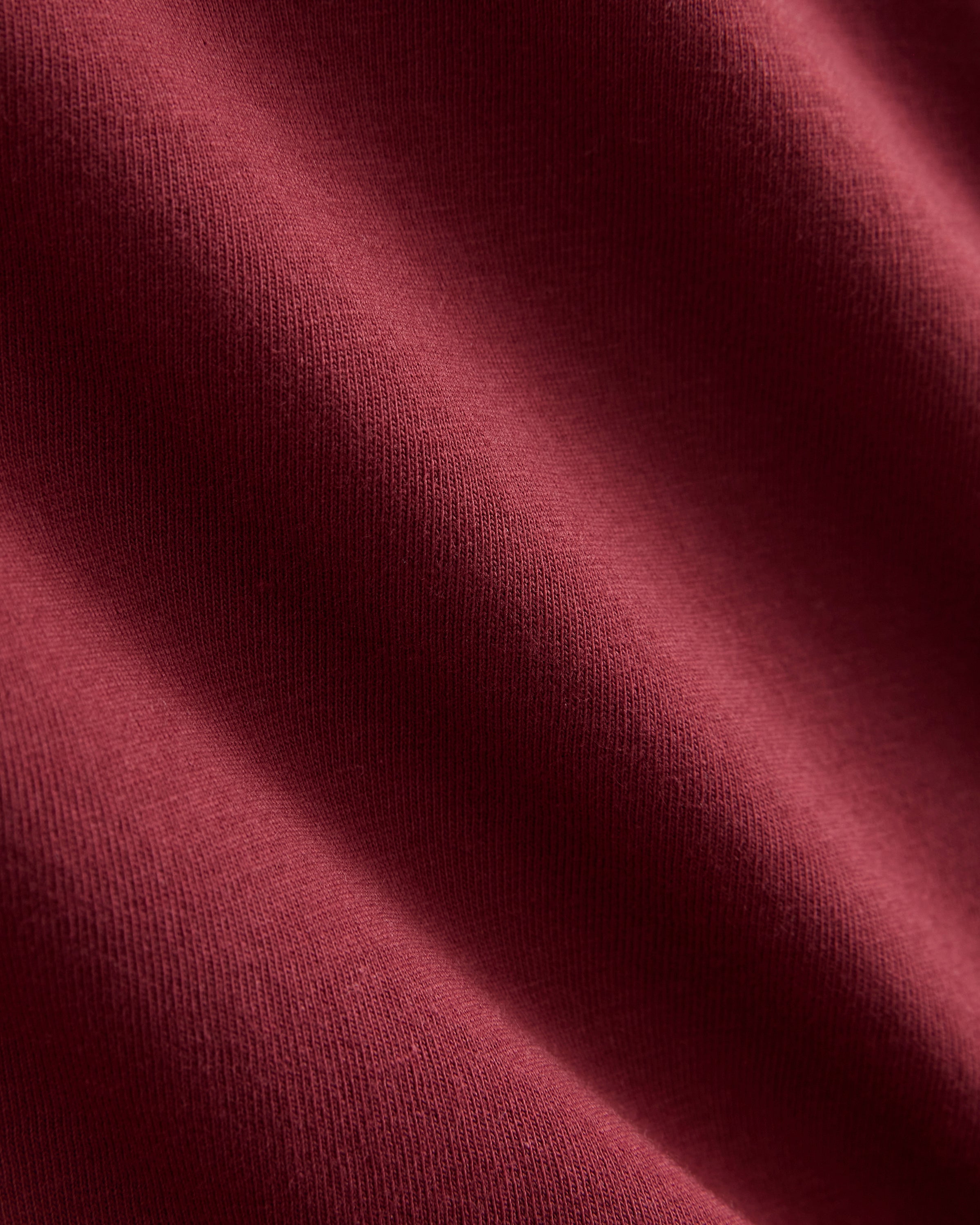 Tie-Back Tee in Organic Cotton | Cabernet
