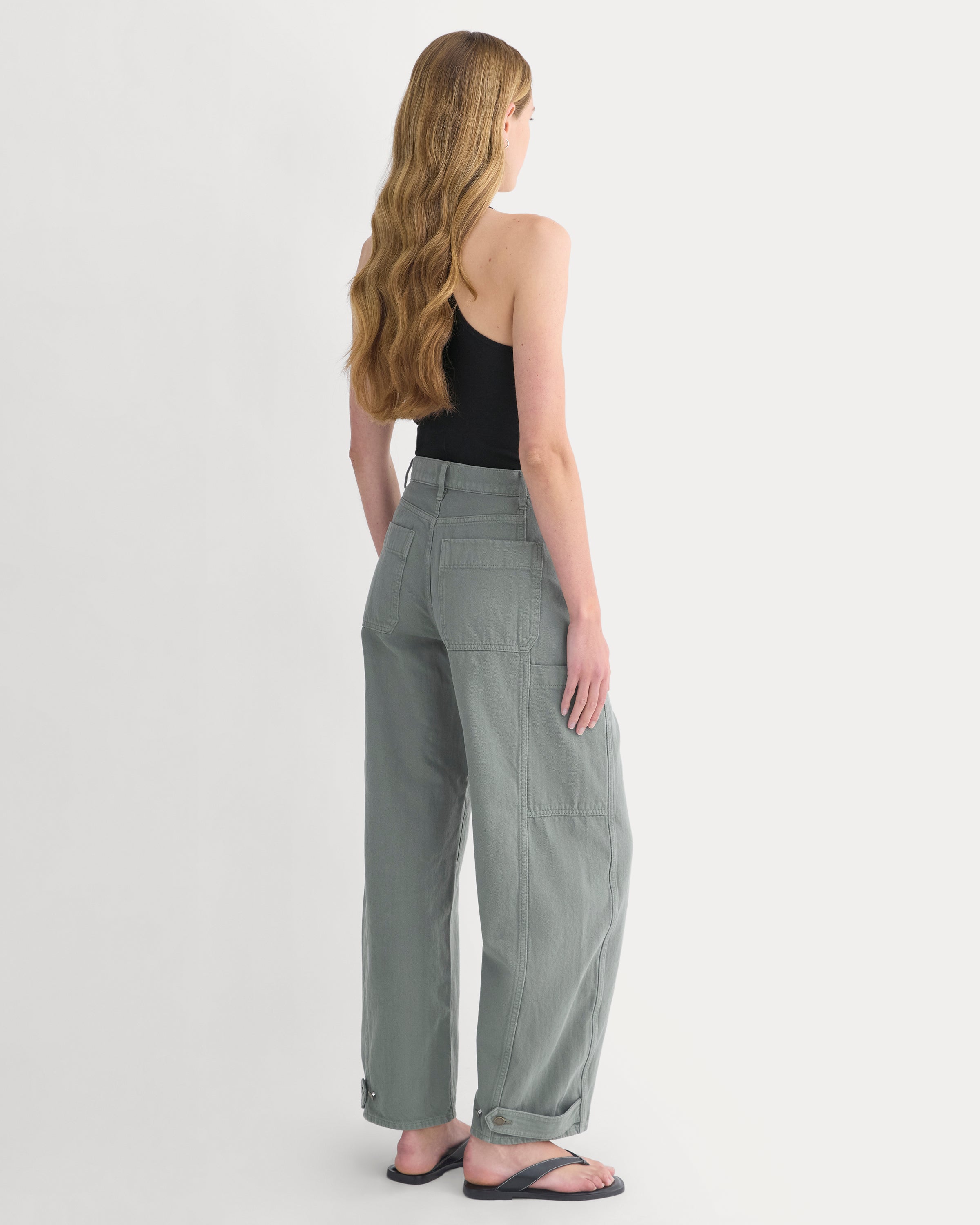 The Way-High® Utility Jean | Agave Green