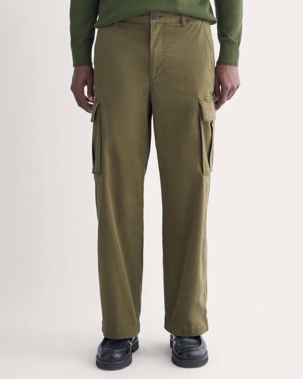 90s Baggy Cargo Pant | Olive