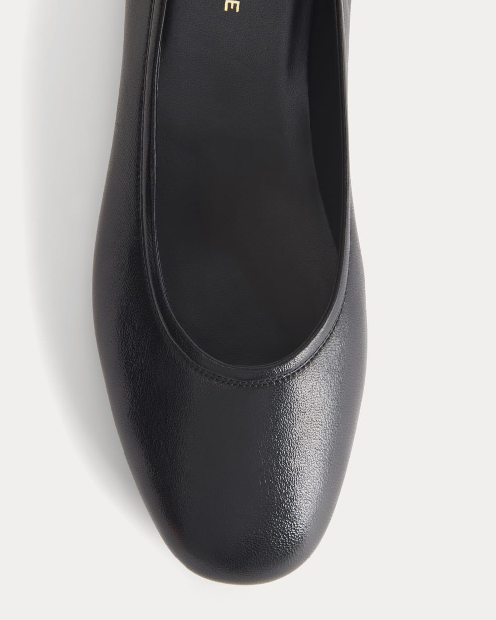 Made in Italy Flat | Black Leather