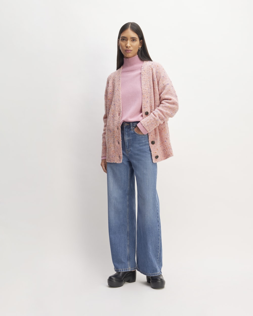 The Confetti Cardigan | Pink Multi