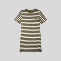 The Organic Cotton Weekend Tee Dress | Kalamata / Canvas Tan