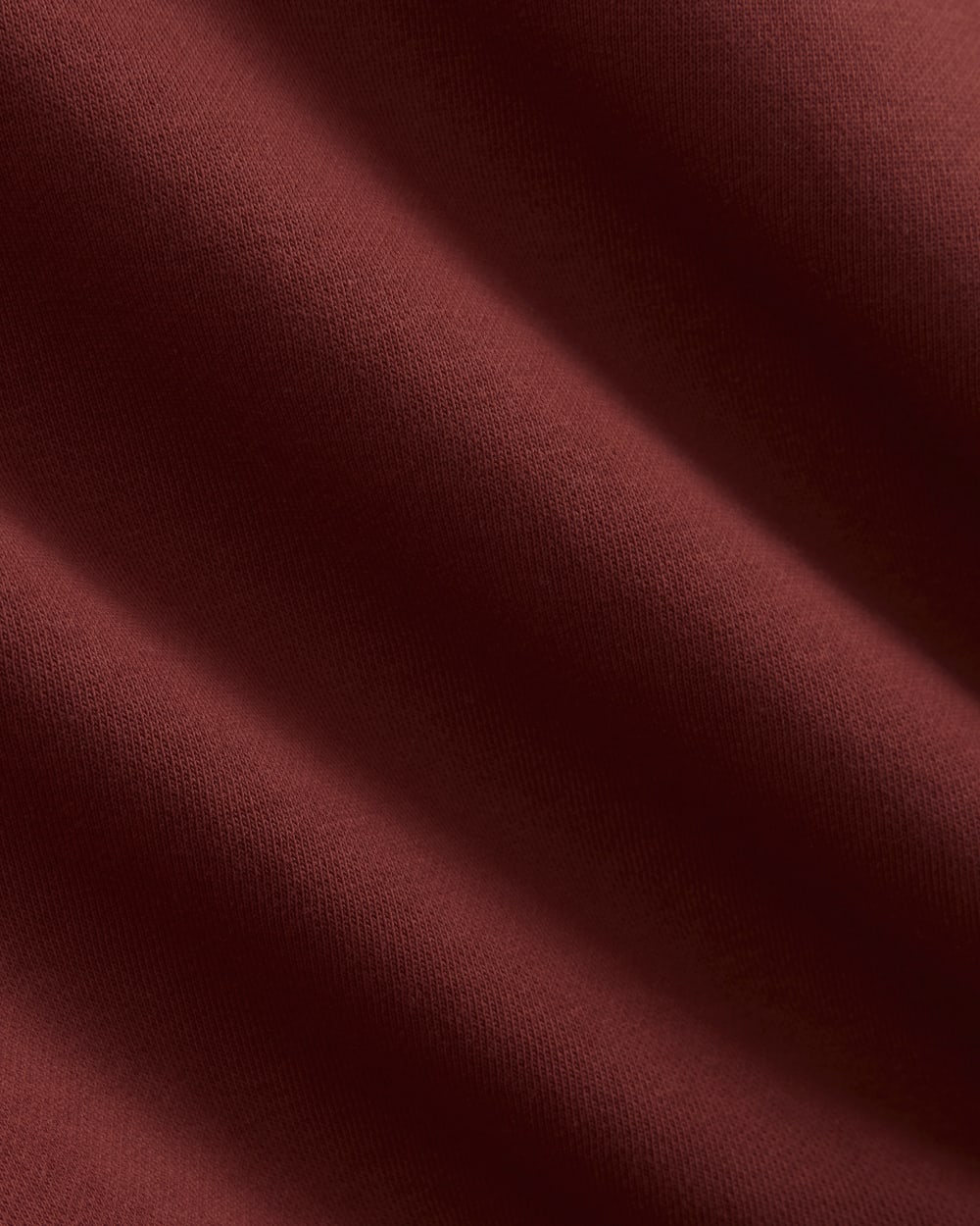 Luxe Fleece Raglan Crewneck | Merlot