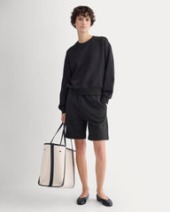 Lightweight Terry Blouson Crew | Black