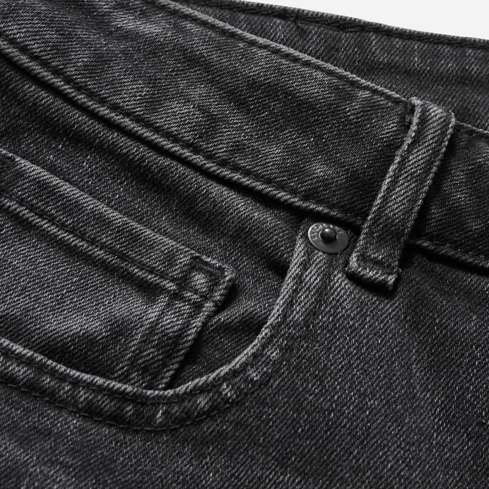 The Curvy Cheeky® Straight Jean | Washed Black | 28.5" Inseam
