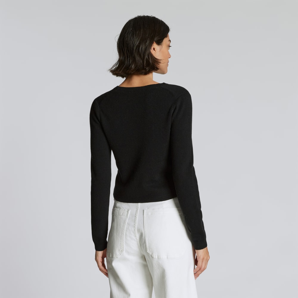 The Luxe Merino Cardigan | Black