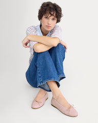 Made in Italy Ballet Flat | Pale Mauve