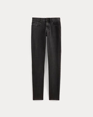 The Athletic 4-Way Stretch Organic Jean | Uniform | Washed Black