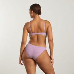 The Scoop-Neck Bikini Top | Lilac