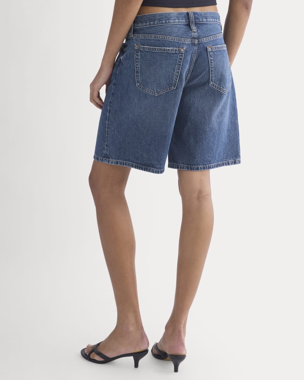 Loose Jean Short | Dark Wash