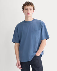 Oversized Midweight Tee | Vintage Indigo