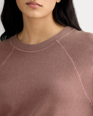 The Off-Duty Long-Sleeve Tee | Brown Garment Dye