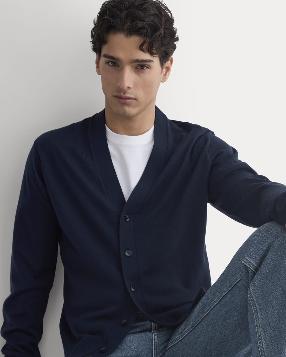 All-Year Cardigan | Navy