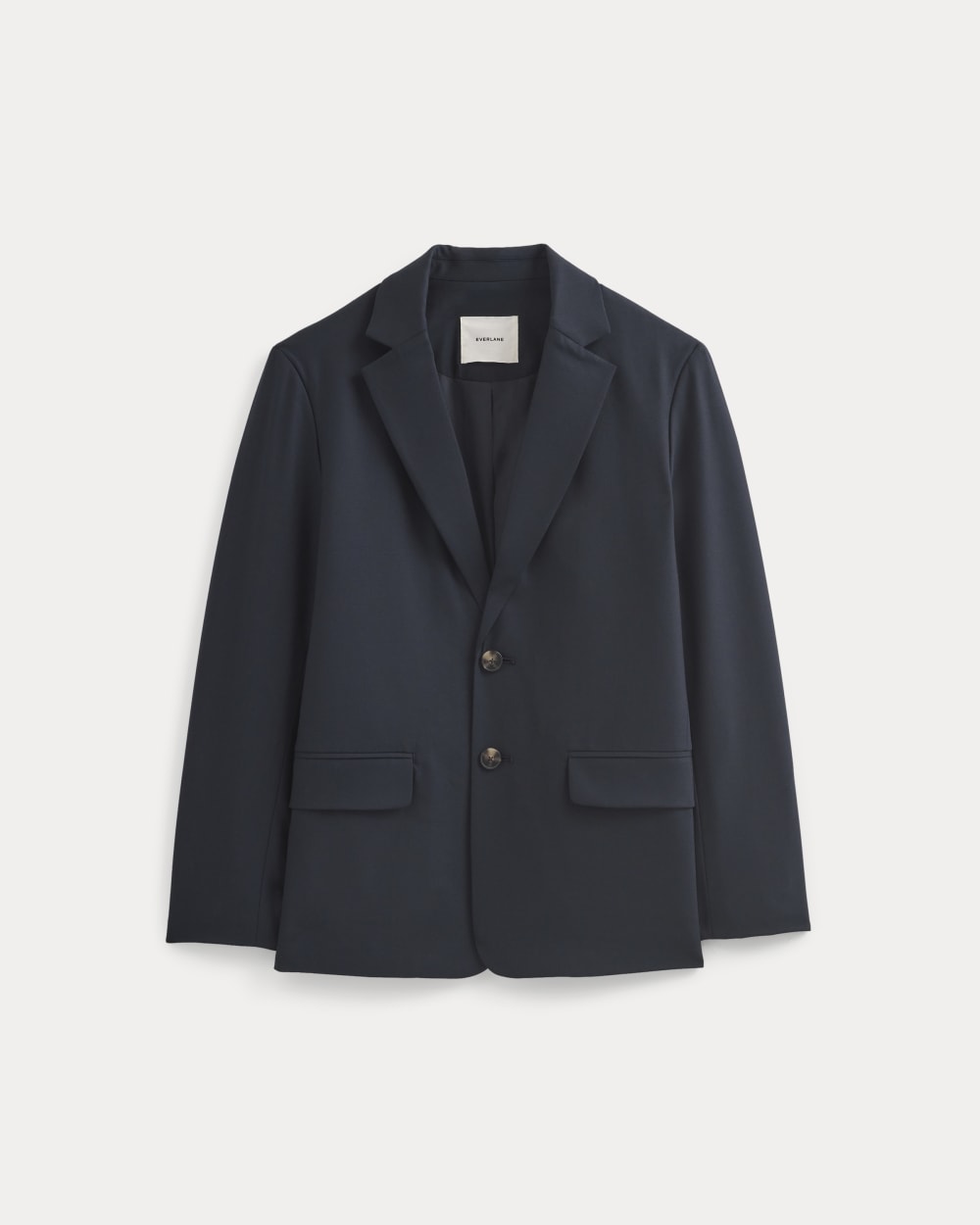 Tropical Wool Blazer | Dark Navy