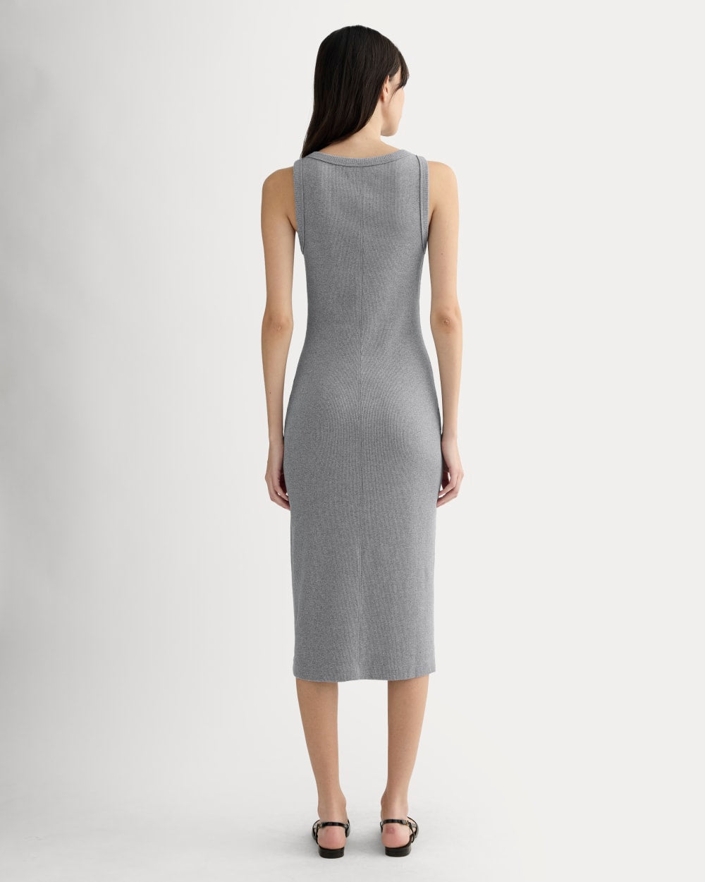The Selfie Tank Dress | Mid Heather Grey