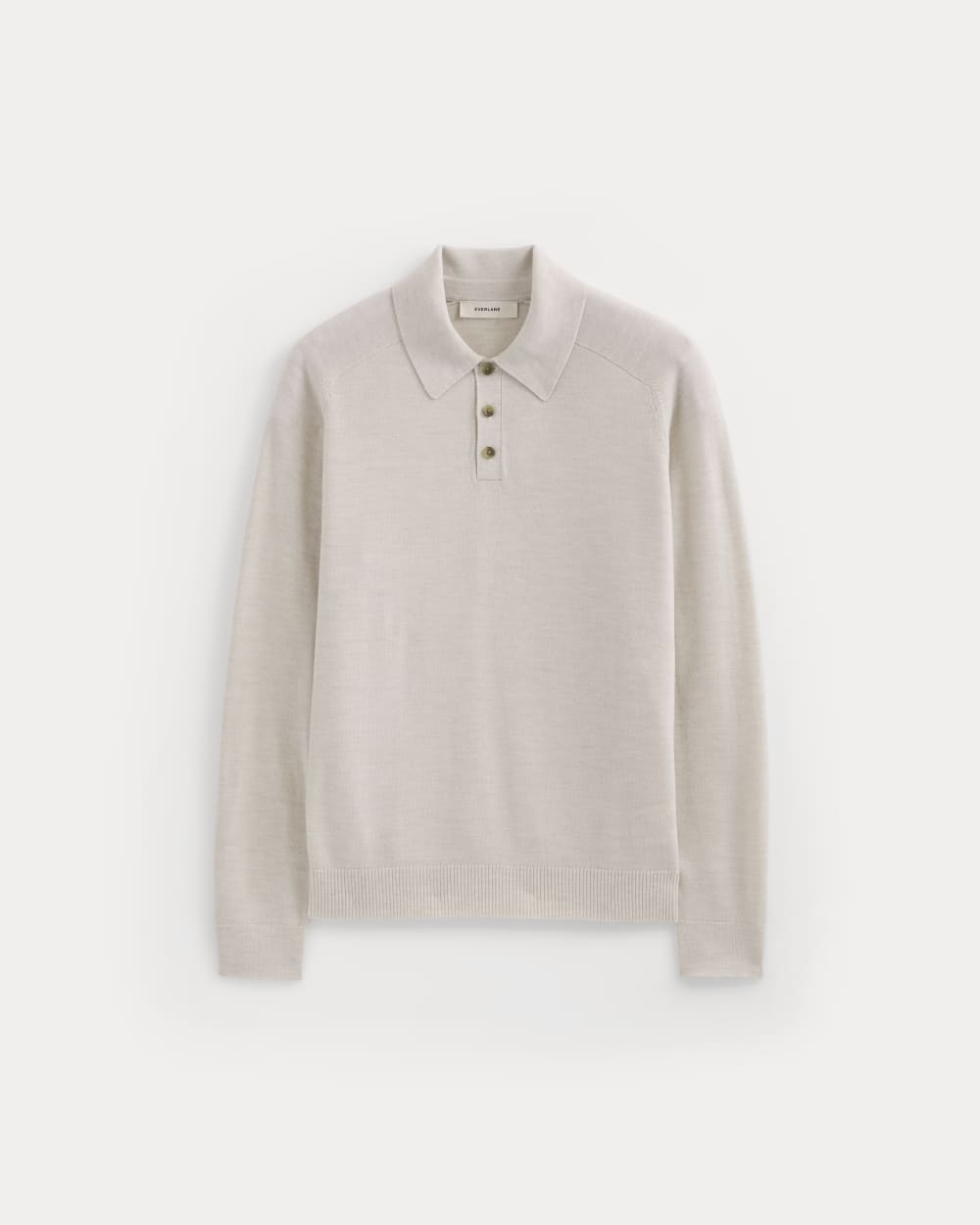 Ultrasoft Polo Sweater | Heathered Oat