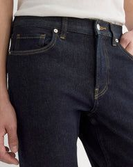 The Slim 4-Way Stretch Organic Jean | Uniform  | Dark Indigo