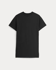 Weekend Tee Mini Dress | Black