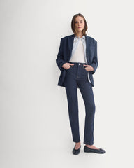 High-Rise Cigarette Jean | Pure Blue
