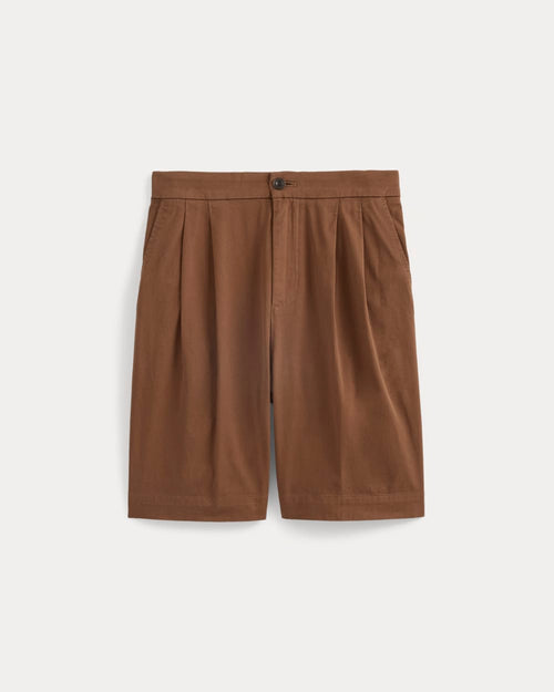 Pleated Easy Short | Toffee