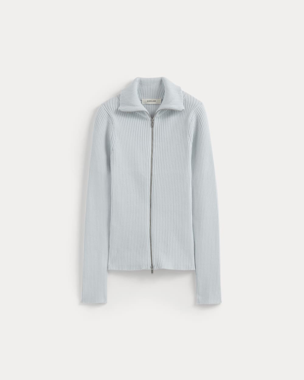 Full-Zip Ribbed Jacket in Everyday Cotton | Skywriting