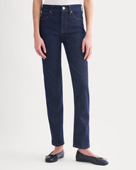 High-Rise Cigarette Jean | Pure Blue