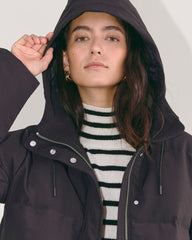 The Long Puffer | Black