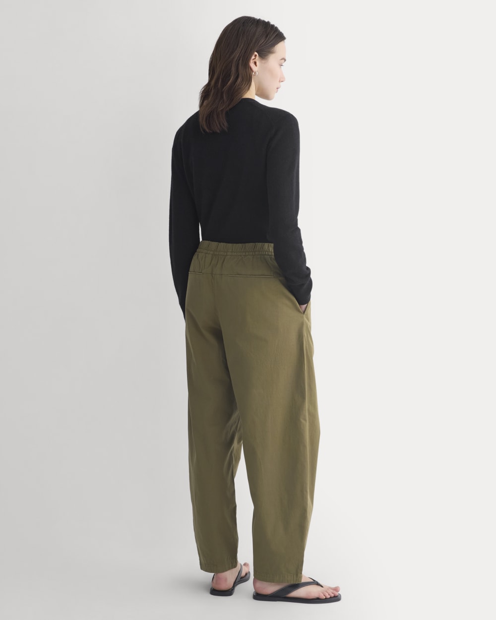 Pull-On Balloon Pant | Olive