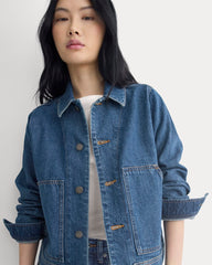 Denim Chore Jacket | Mid Indigo