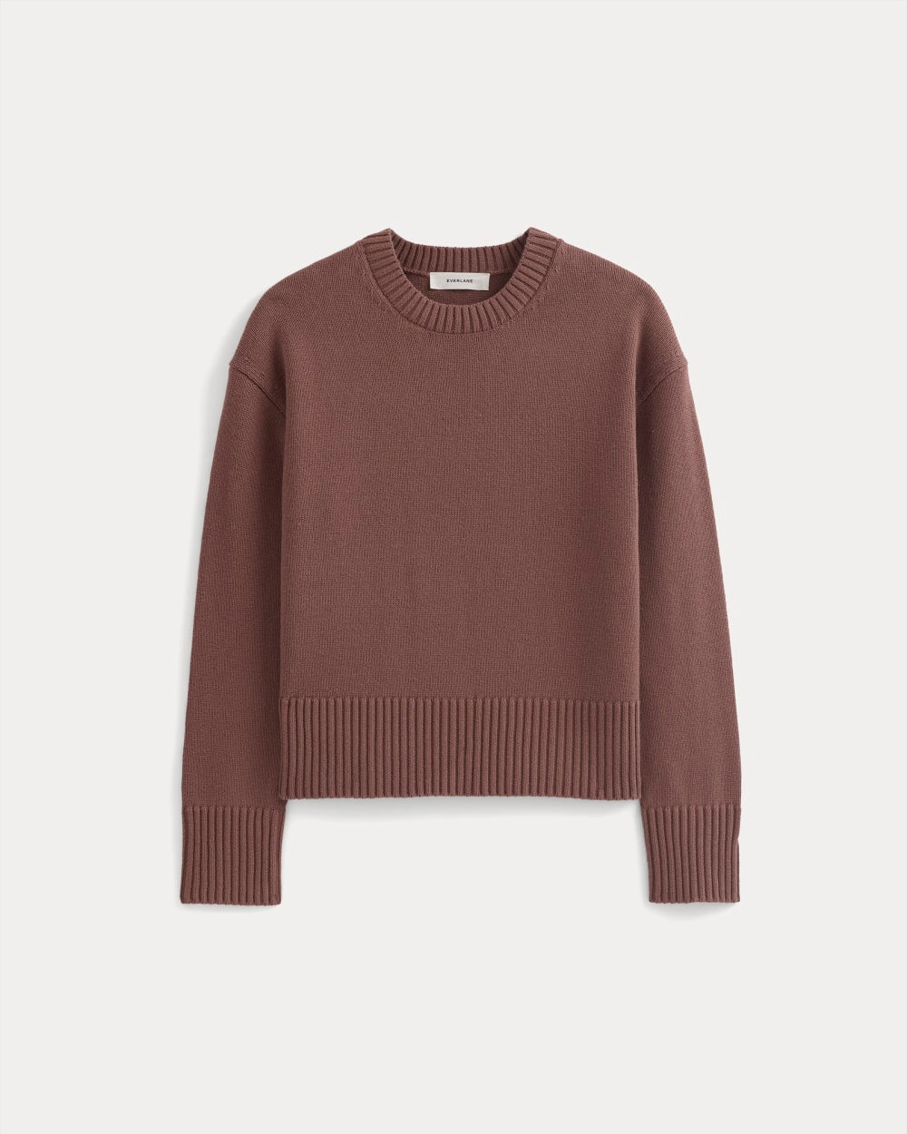 The Boxy Sweater in Everyday Cotton | Mocha