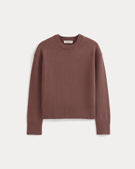The Boxy Sweater in Everyday Cotton | Mocha